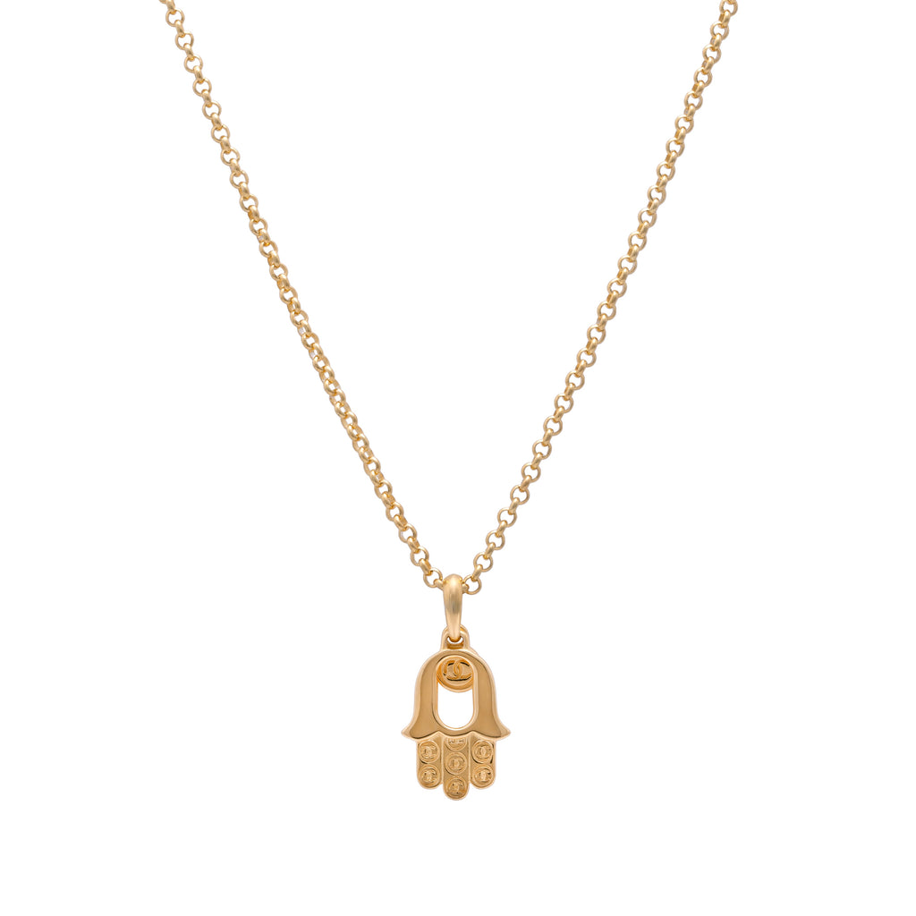 Hamsa Pendant (Gold)