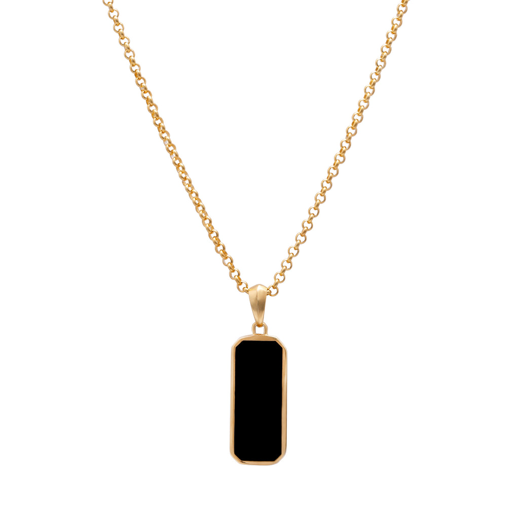 Onyx Pendant (Gold)