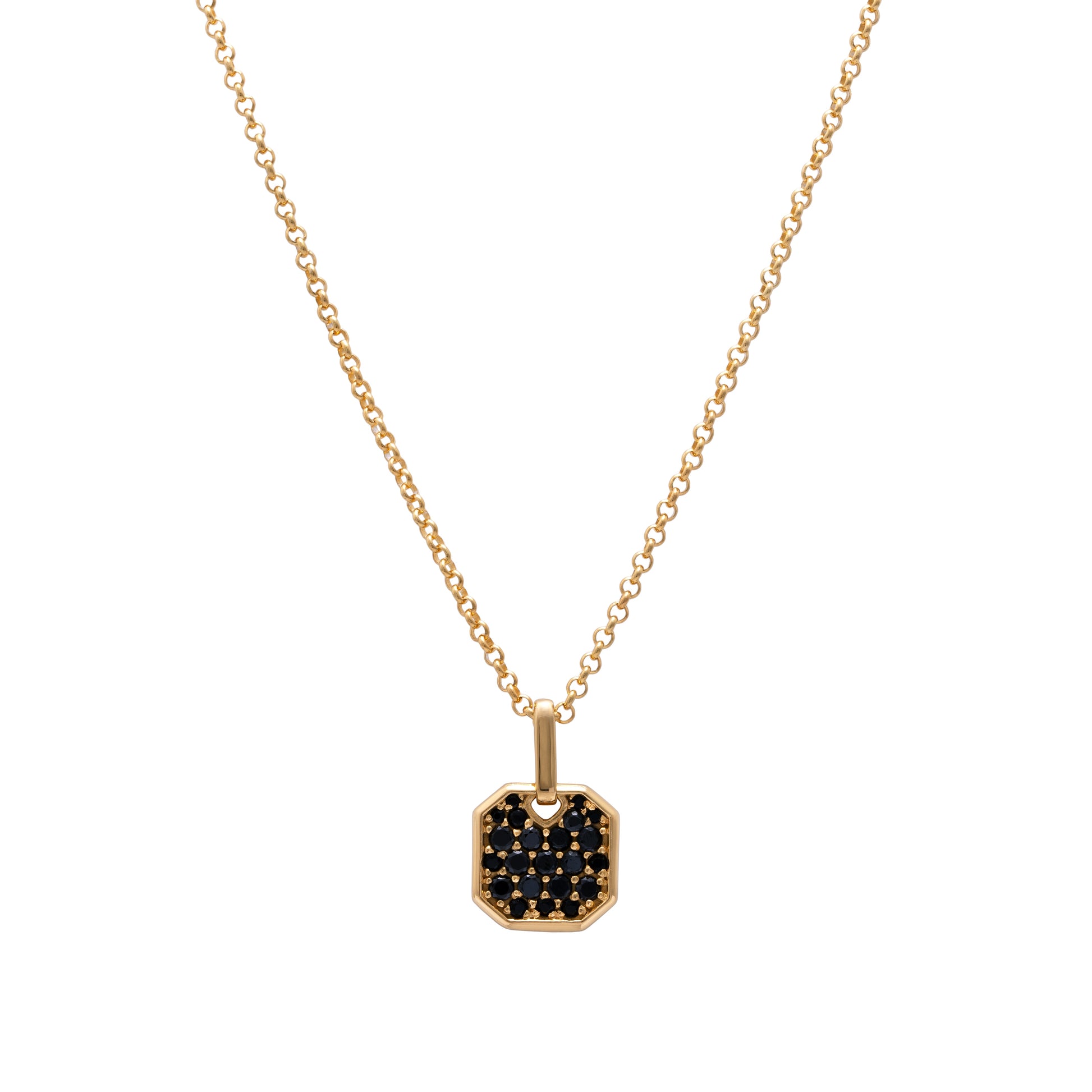 Square Pendant (Gold)