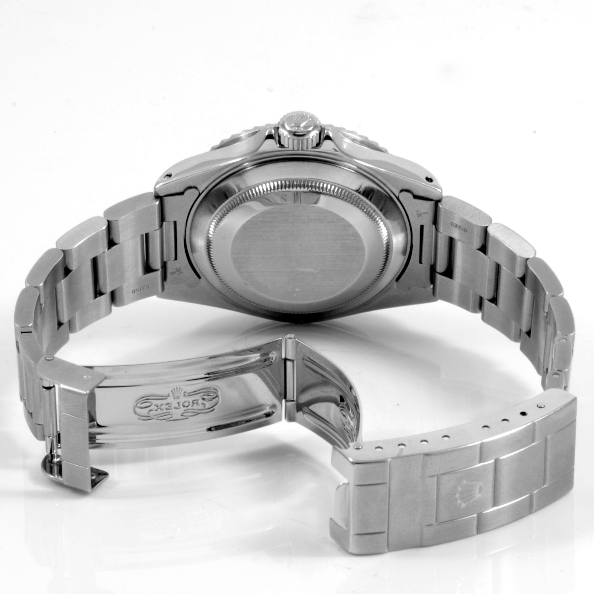 Rolex 41mm Men's 16610 Submariner Serti sapphire steel oyster