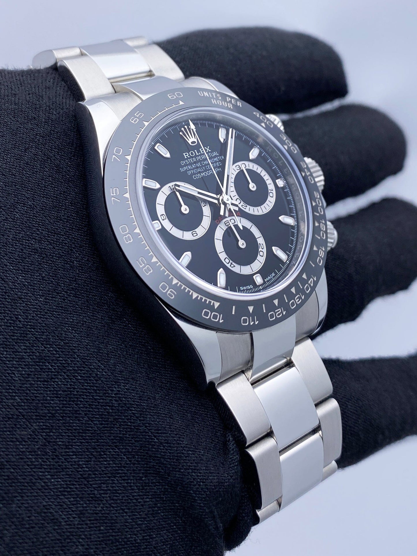 Rolex Cosmograph Daytona 116500LN Black Dial Mens Watch Box Papers