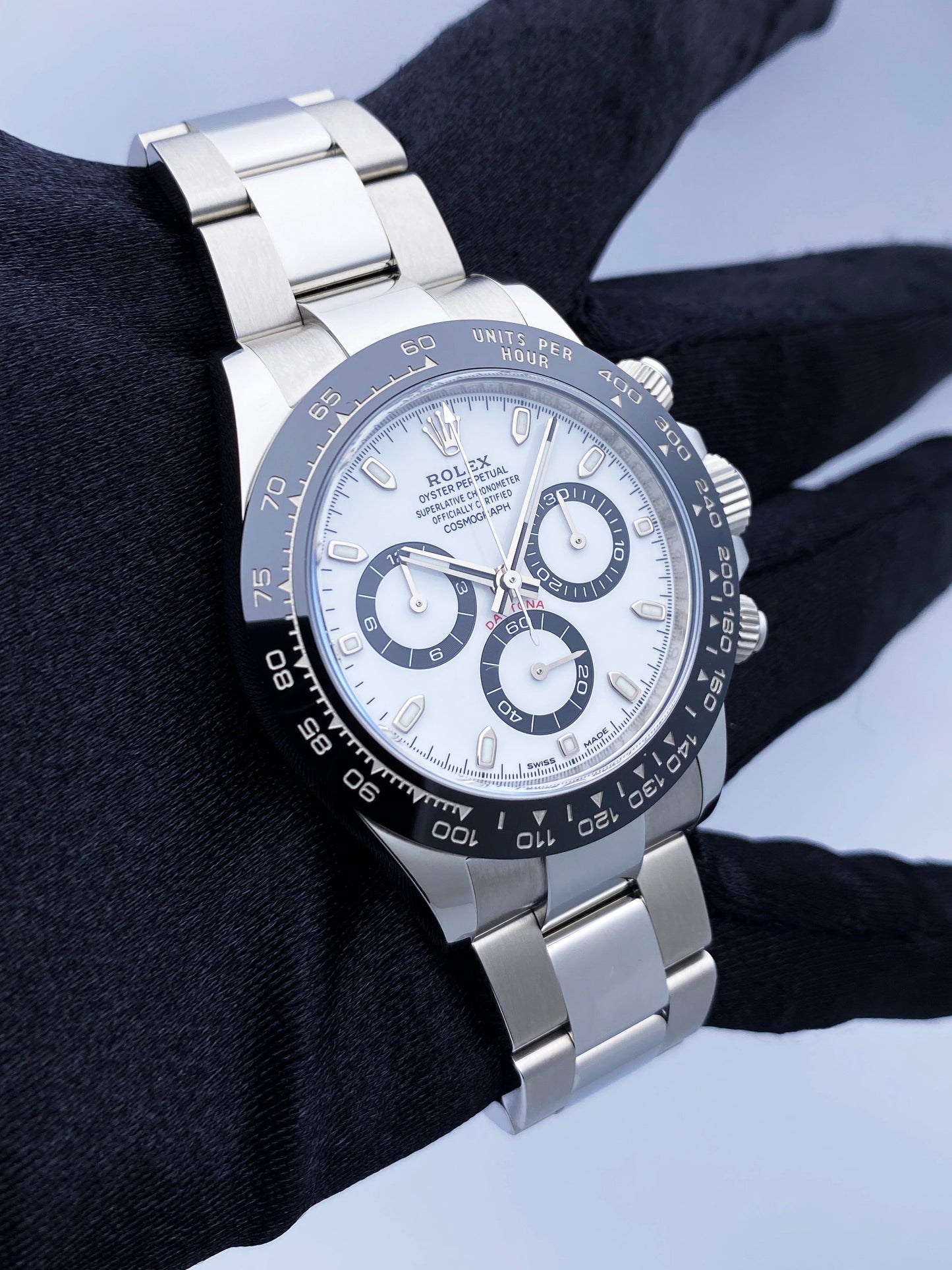Rolex Cosmograph Daytona 116500LN Mens Watch white dail