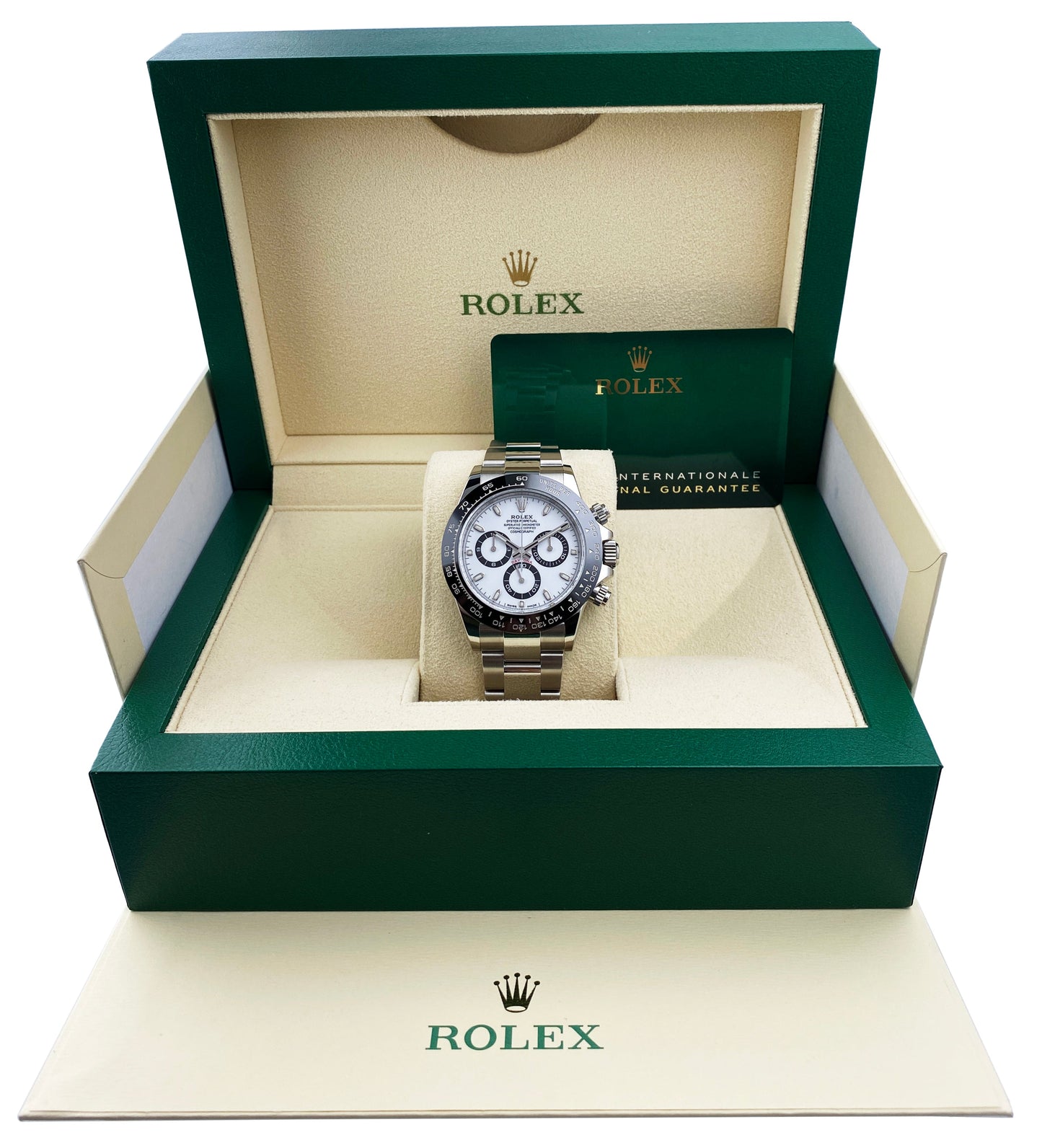 Rolex Cosmograph Daytona 116500LN Mens Watch white dail