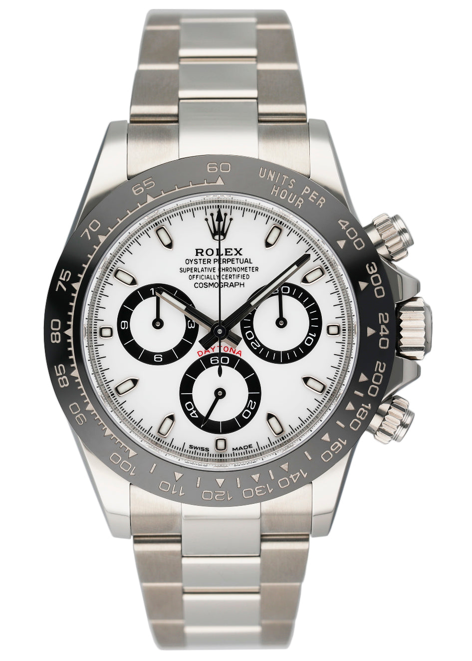 Rolex Cosmograph Daytona 116500LN Mens Watch white dail