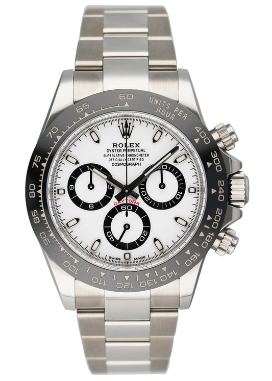 Rolex Cosmograph Daytona 116500LN Mens Watch white dail